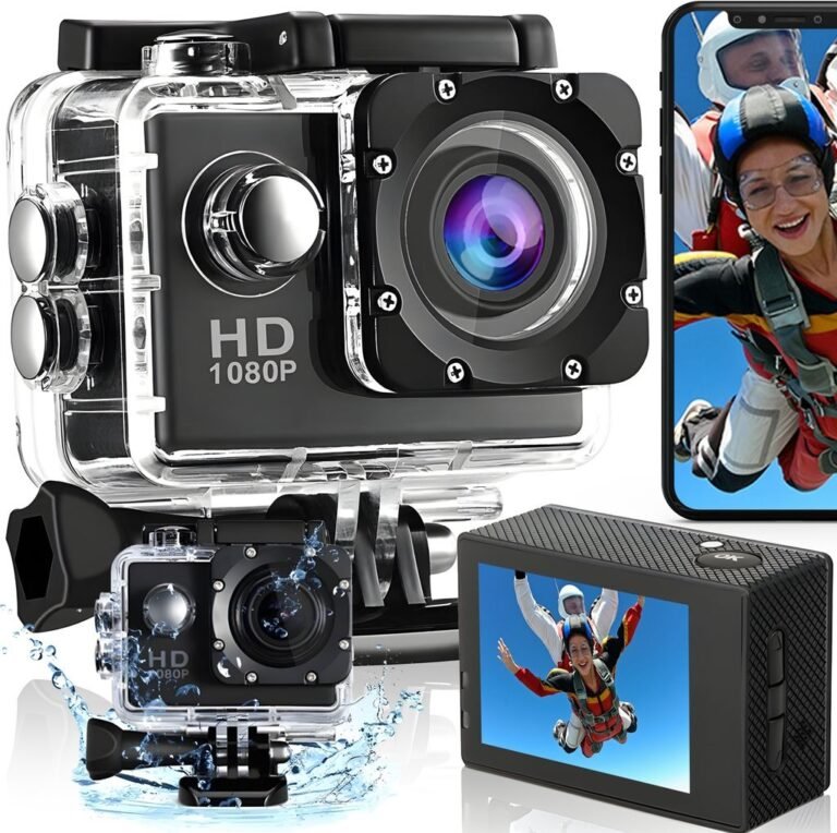 Retoo Action Cam HD 1080P – Schwarz